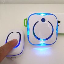 Wireless remote control doorbell old man through the wall one drag two plug-in remote Bell flash Ding Ding Dong Smart Pager home