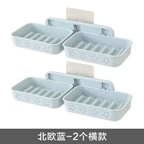 Household large soap box Home Wall Wall Wall Wall Wall Wall Wall non-hole punch hole free toilet portable Nordic