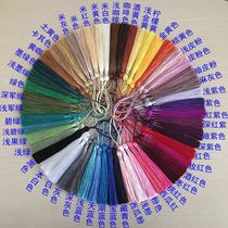 Hanging pendant jewelry Folding fan Incense bag text play pendant Tassel material Hanging Shun spike flow comb Lantern fan pendant