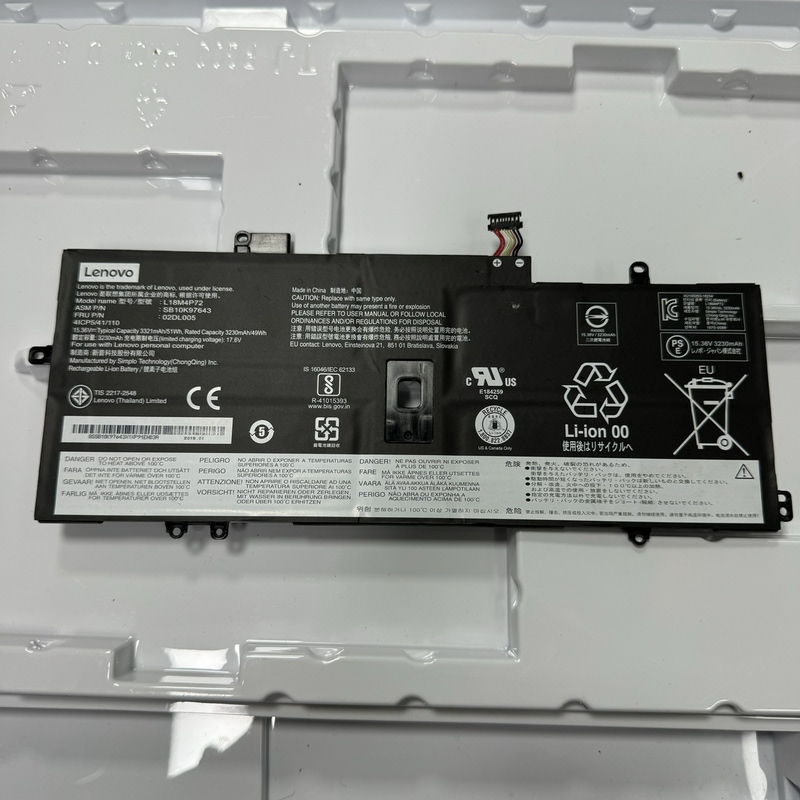 Original Lenovo X1 L18M4P72 L18C4P71 L18L4P71 02Dl004 02Dl005 Battery