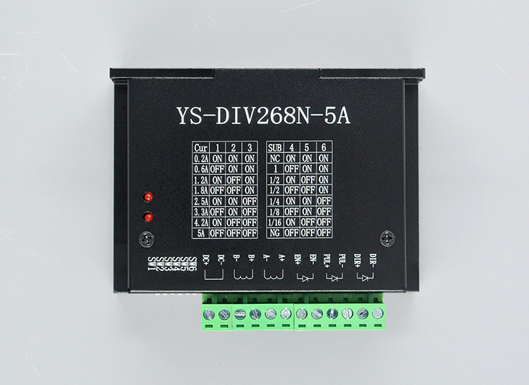 YS-DIV268N-5A Single axis CNC engraving machine Stepper motor TB6600 driver Sing