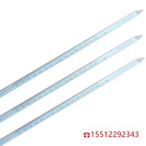 Glass rod thermometer Large rod table thermometer Mercury large table Long rod table 50 cm 60cm1 meter 1 5 meter 2m