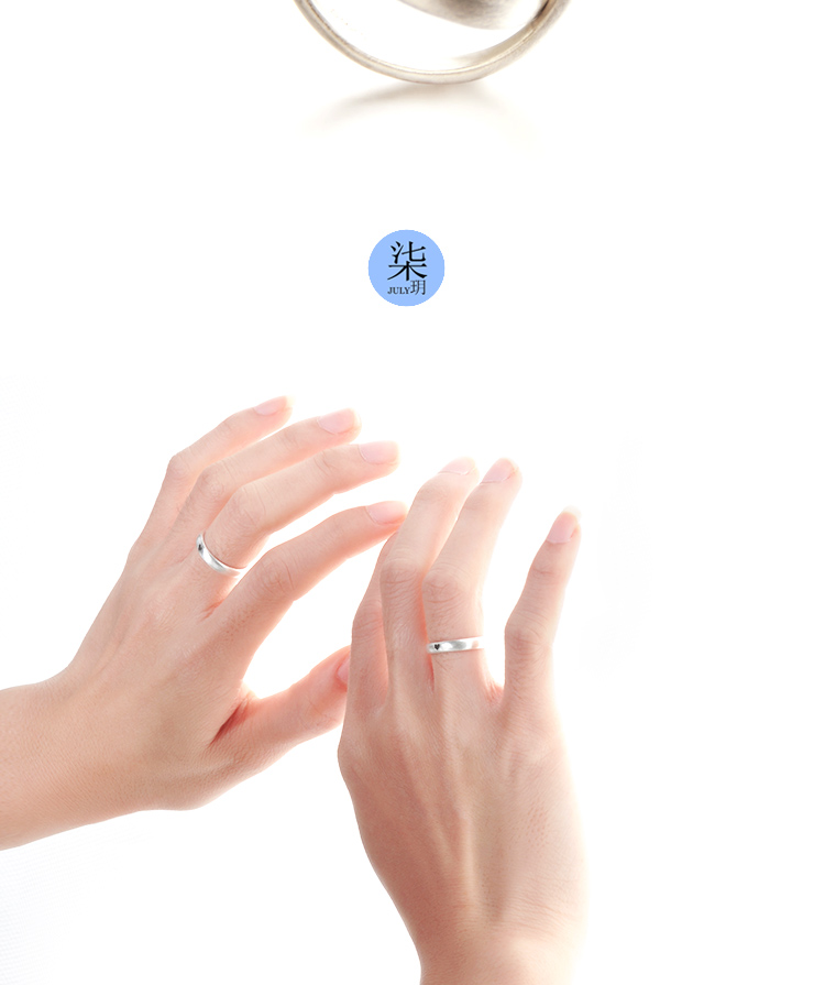 Bague mixte en Argenterie - Ref 3089613 Image 12