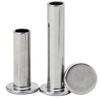 Manufacturer head hollow iron rivet M3-half M2 5M6GB875 iron flat head rivet flat nail iron flat head semi-hollow rivet