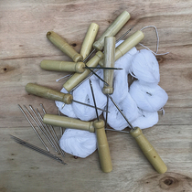 Handmade binding pin bill binding stationery booksCone needle punching long cone archival financial credentials large eyeline