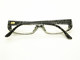 Authentic Genuine Products, Export to North America Series, Black Striped Acetate Frames for Nearsightedness and Presbyopia, Unisex Eyeglass Frames