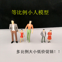 Sand table model villain