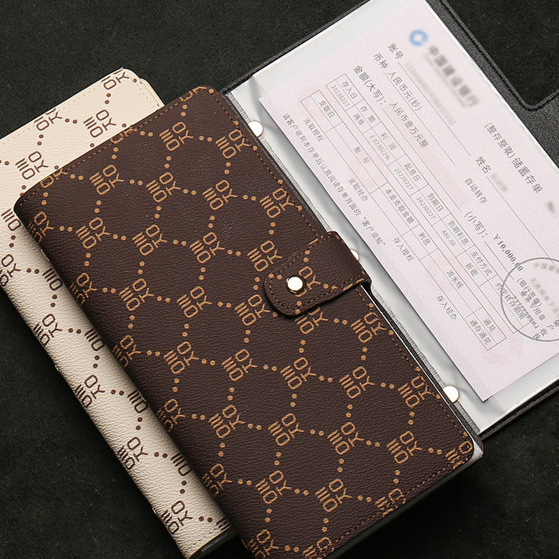 Regular deposit list containing this bill bank deposit single clip check containing multifunctional bankbook integrated bag protective sleeve-Taobao