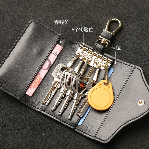 Ключница, сумка через плечо, брелок, сумка-органайзер, из натуральной кожи, популярно в интернете