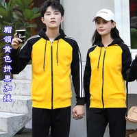 Шляпа воротник желтый и черный пухлый бархат