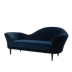 Đan Mạch thiết kế nội thất Bắc Âu nhung đơn giản sofa nhỏ đôi thời trang hình sofa giải trí chaise longue