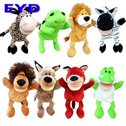 Hand Puppet Toy, Ventriloquism Animal Glove Doll, Mouth Movable Hand Puppet, Kindergarten Performance Storytelling Interaction