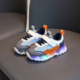 Весенняя детская модная спортивная обувь, повседневная обувь для мальчиков, коллекция 2021, тренд сезона