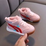 Высокая зимняя флисовая детская спортивная обувь для мальчиков, 2020, популярно в интернете, в корейском стиле