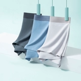 Антибактериальное нижнее белье, шелковые дышащие штаны, впитывает пот и запах, свободный крой