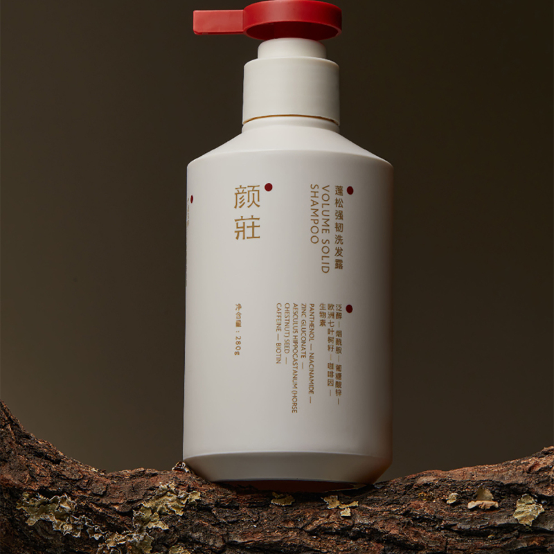 Yanzhuang Shampoo Hair Care Salon Uses Niacinamide and Seven-Leaf Tree Seed to Control Oil and Soothe, Yanzhuang Volumizing and Strengthening Shampoo