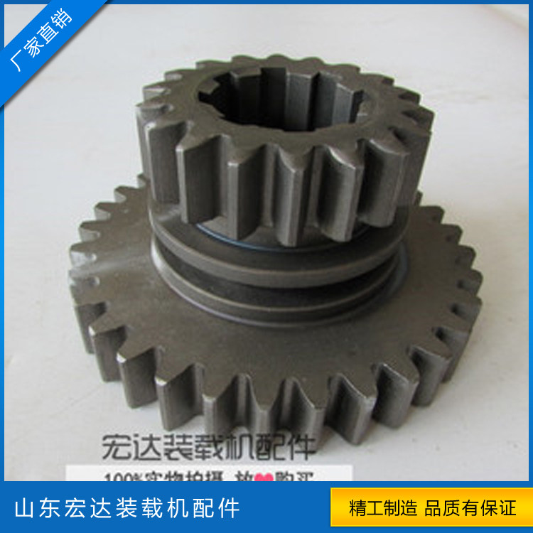 15 16 18 small loader accessories front 3 pour 2 high and low speed gear8 flower bond 18 32 teeth double-tuned gear