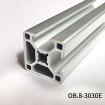 3030E industrial aluminum profile 30 aluminum alloy profile is customized machine frame fish tank shelf workbench