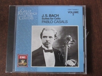 European version unopened Bach six unaccompanied cello suites Casals performance classical CD