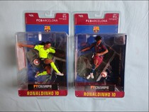 Barcelona FT CHAMPS football doll Ronaldinho combination (Ronaldinho Home and Away) gift