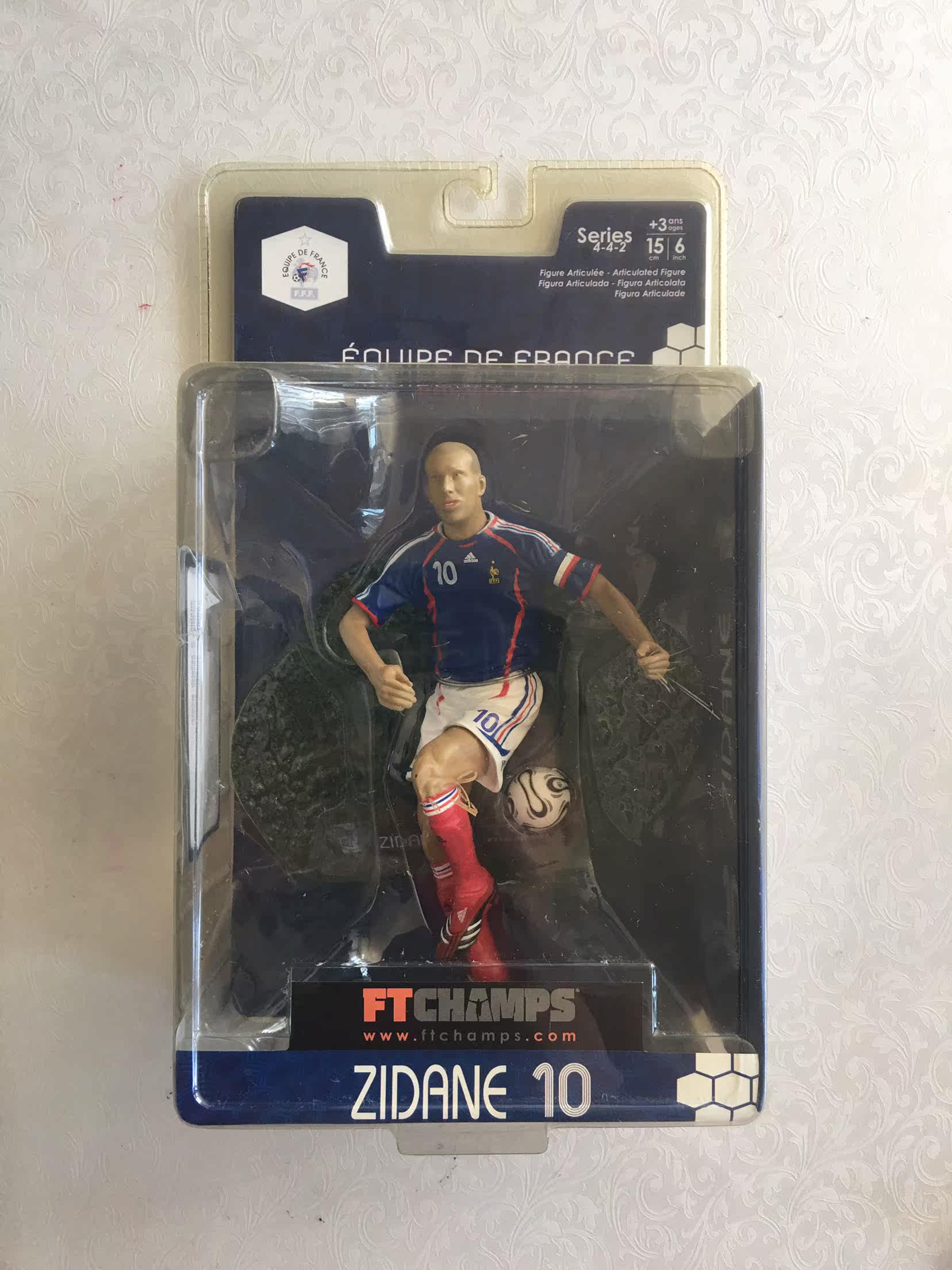 FT CHAMPS football doll doll hand model French national team Zidane (defective version of Zidane)