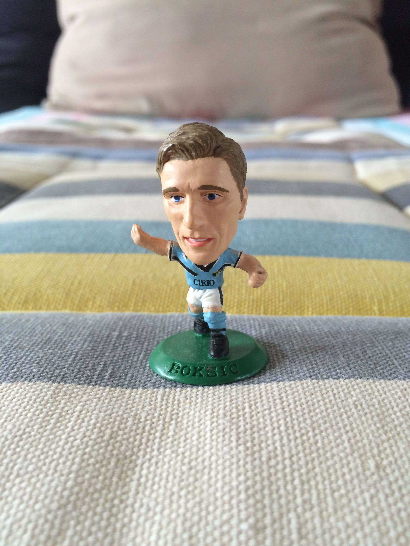 Corinthian Microstars Lazio Boxich Football Puppet MC3994 Green Base