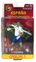 Spanish National team FT CHAMPS football doll hand model No. 1 Casillas gift