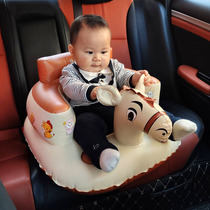 Baby small sofa baby learning chair artifact Science Seat anti-fall inflatable cushion training sitting stool moon BB dining chair