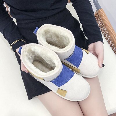 虹语儿防滑时尚雪地靴