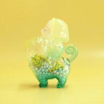 White night fairy tale Lingdan Meow Medicine series blind box transparent cat general Tide play doll hand decoration girl gift