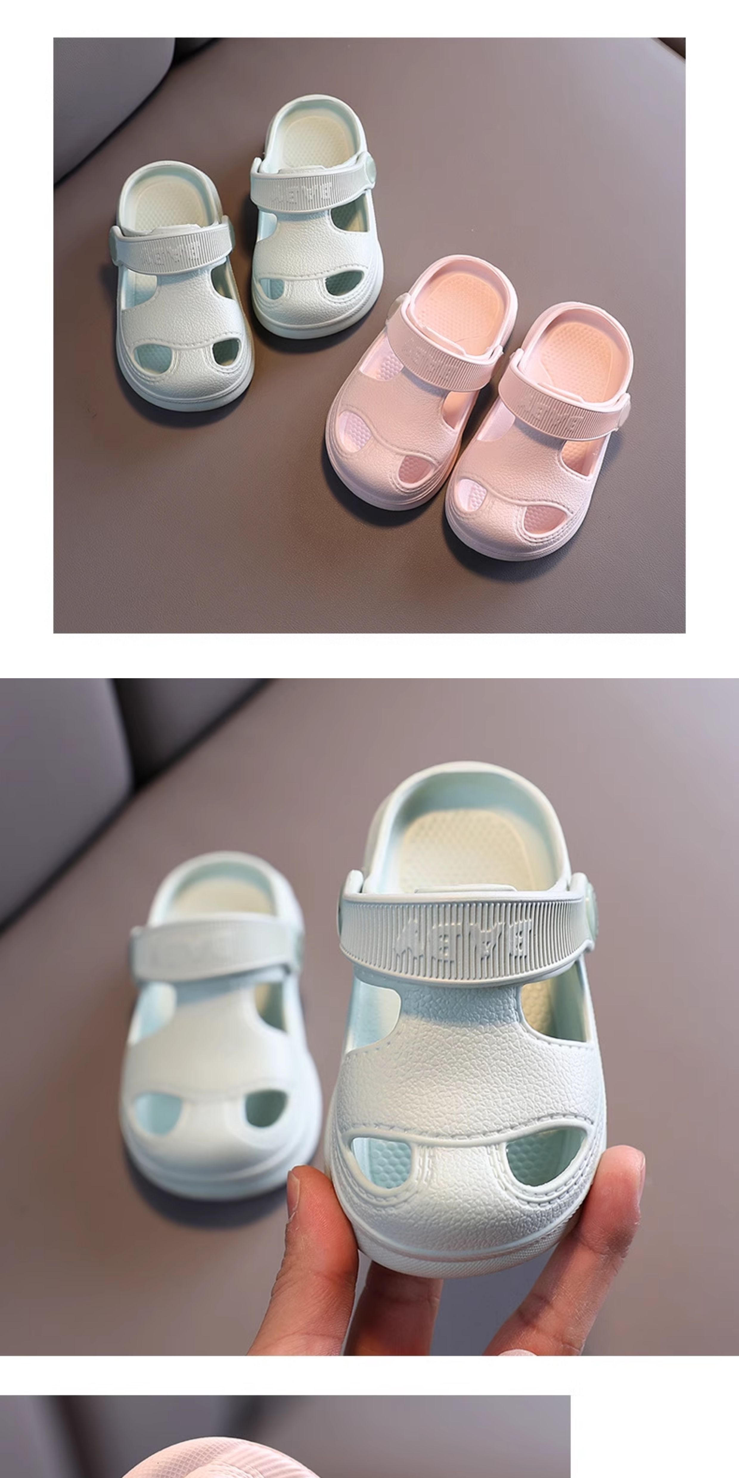 Summer Home Mute Indoor Kids Children's Slippers — 18