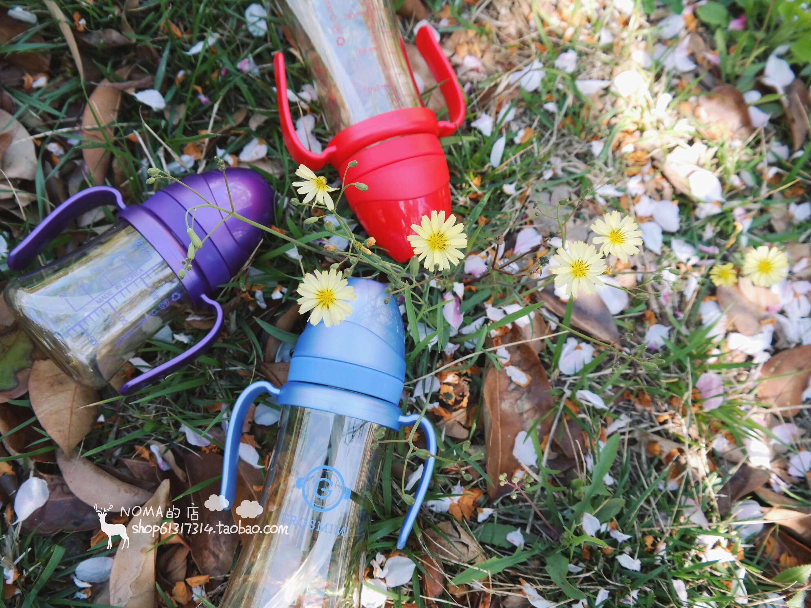 South Korea Home｜GROSMIMI Baby Stroke Cup for Leak Prevention and Choke PPSU drink milk cup