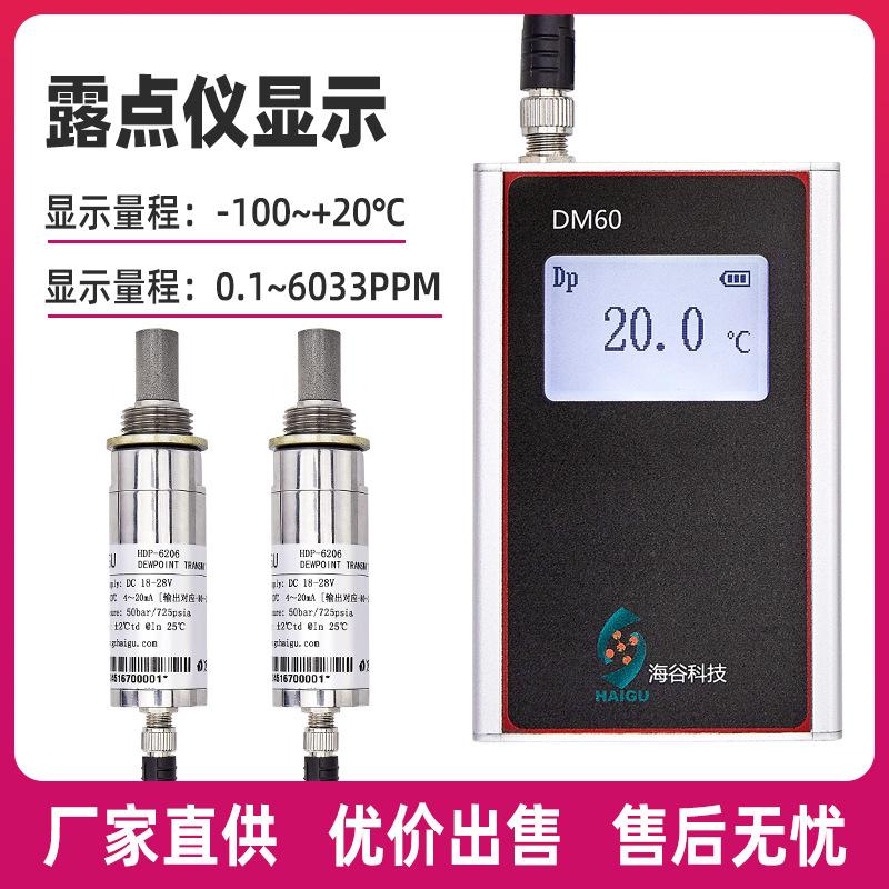 高精度露点巡检表抗干扰能力强输出稳定LCD高清实时显示露点仪