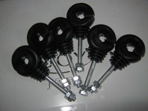 Ranch fence 6 thick flat mouth Black Bolt with two caps 100 only installed in remote area to ask the seller for advice