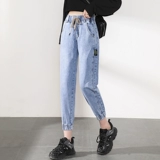 Осенние штаны, джинсы, 2023 года, эластичная талия, подходит для подростков