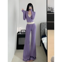 Сиреневый (слегка расклешенные брюки)