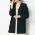 2020 mẹ mới mùa xuân và mùa hè quần áo lụa lụa dệt kim cardigan giữa thời trang trung niên và phụ nữ cao tuổi áo khoác mỏng - Quần áo của mẹ