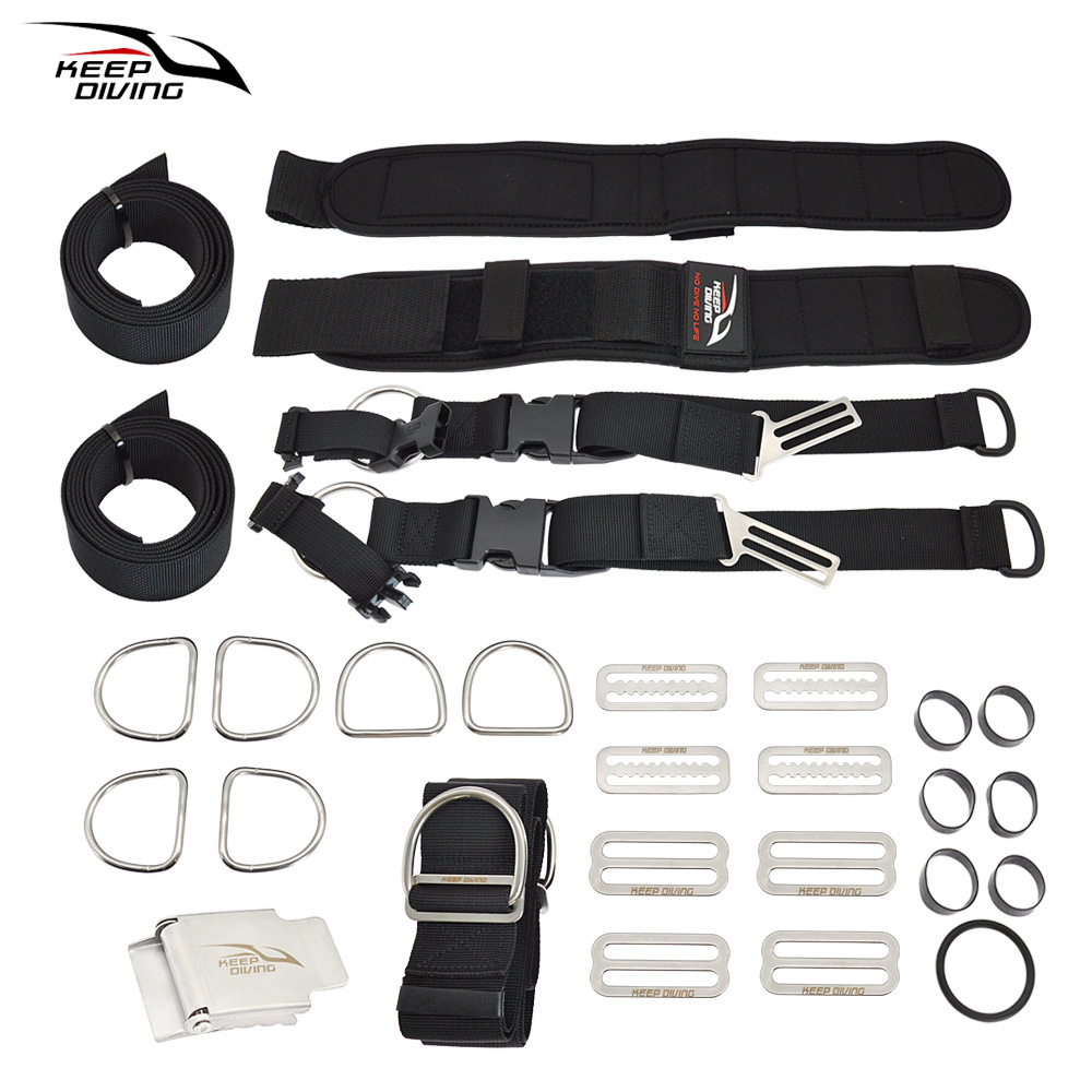 Scuba technology diving back fly carrying system Harness adjustable BCD diving equipment set HN-T98