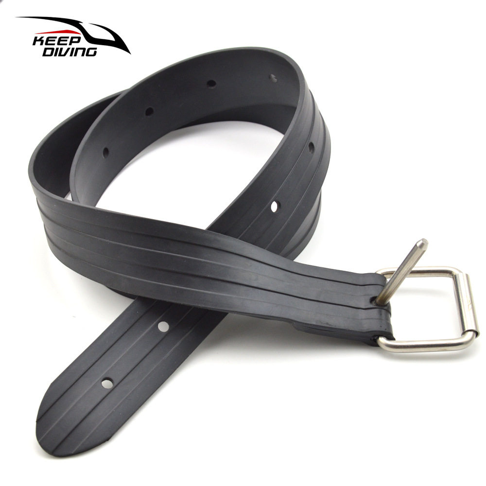 Free diving technology diving rubber belt weight belt bearing belt lead block belt with quick release steel buckle WB-932