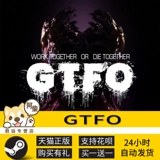 ПК искренняя китайская игра Steam Game GTFO Compopere Shooperation Game Выживание выживания