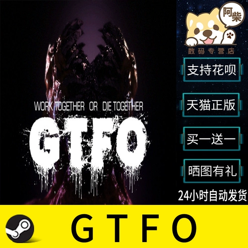 ПК искренняя китайская игра Steam Game GTFO Compopere Shooperation Game Выживание выживания