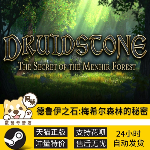ПК подлинный паровой игру Друидстоун: Секрет леса Менхир