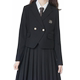 Thorn piece jk uniform college style suit jacket for women