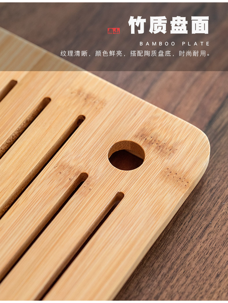 Mr Nan shan have become ceramic kung fu tea set home office make tea tea set the teapot tea tray is contracted