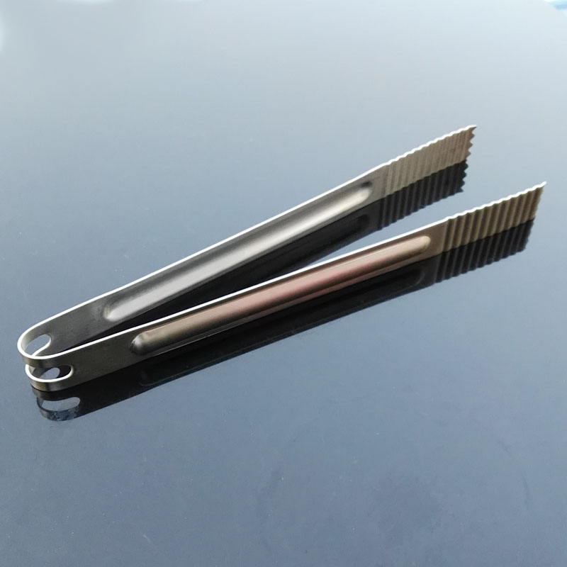 Thickened and extended stainless steel food clip Bread clip barbecue clip vegetable clip Ribs clip Steak cake clip Pickle clip