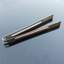 Thickened and extended stainless steel food clip bread clip barbecue clip dish clip chop rib clip pickle clip