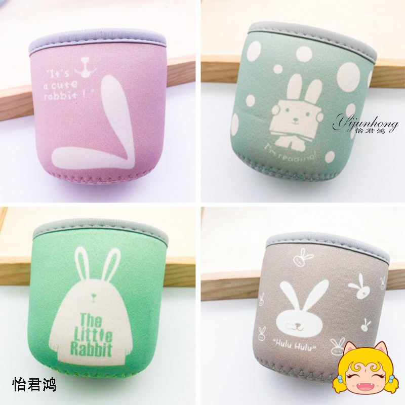 Cup cover Protective cover Thermos cup glass insulation anti-hot water cup cover Children's anti-drop kettle protective cover with the same picture