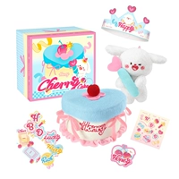 Кукла вишневого щенка