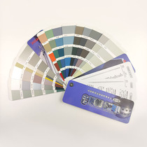 Chinese industrial fluorocarbon lacquer universal standard color card metal color card paint color card 80 color fluorocarbon paint color card