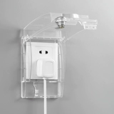 Вставьте 86 водонепроницаемой коробки с помощью туалетной ванной комнаты водонепроницаемой крышкой прозрачного уплотнения